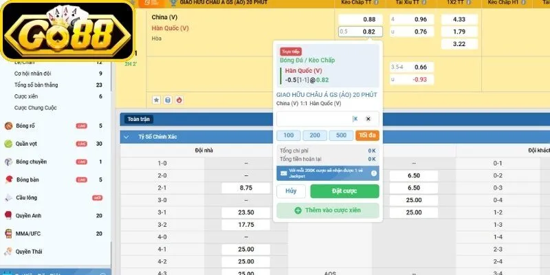 Cá Cược Thể Thao, Esports & Lô Đề Go88 - Sảnh Cược Kèo Rung Thời Gian Thực Và Xổ Số Siêu Tốc 6 go88 Mẹo dự đoán trận đấu esports siêu chuẩn