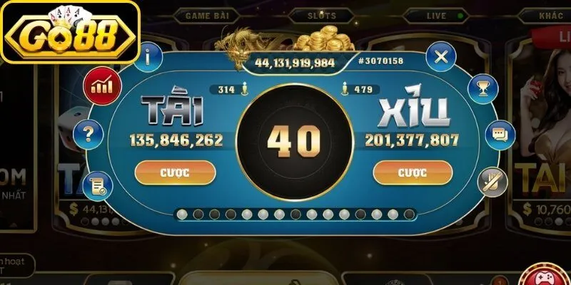 Cách tham gia tài xỉu Go88 cho Newbie